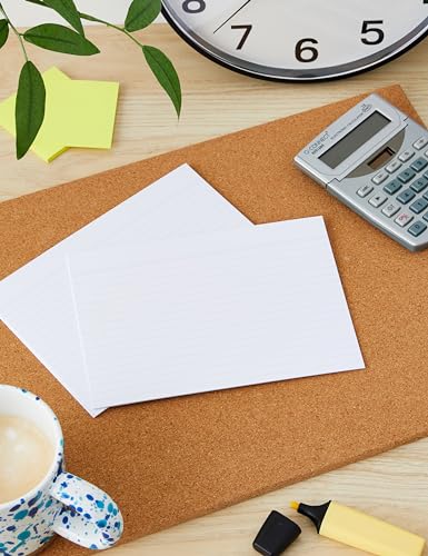 Exacompta Fiche Format de la fiche : DIN A5 Finition de la réglure : lignée A4 205 gm² - vue 3