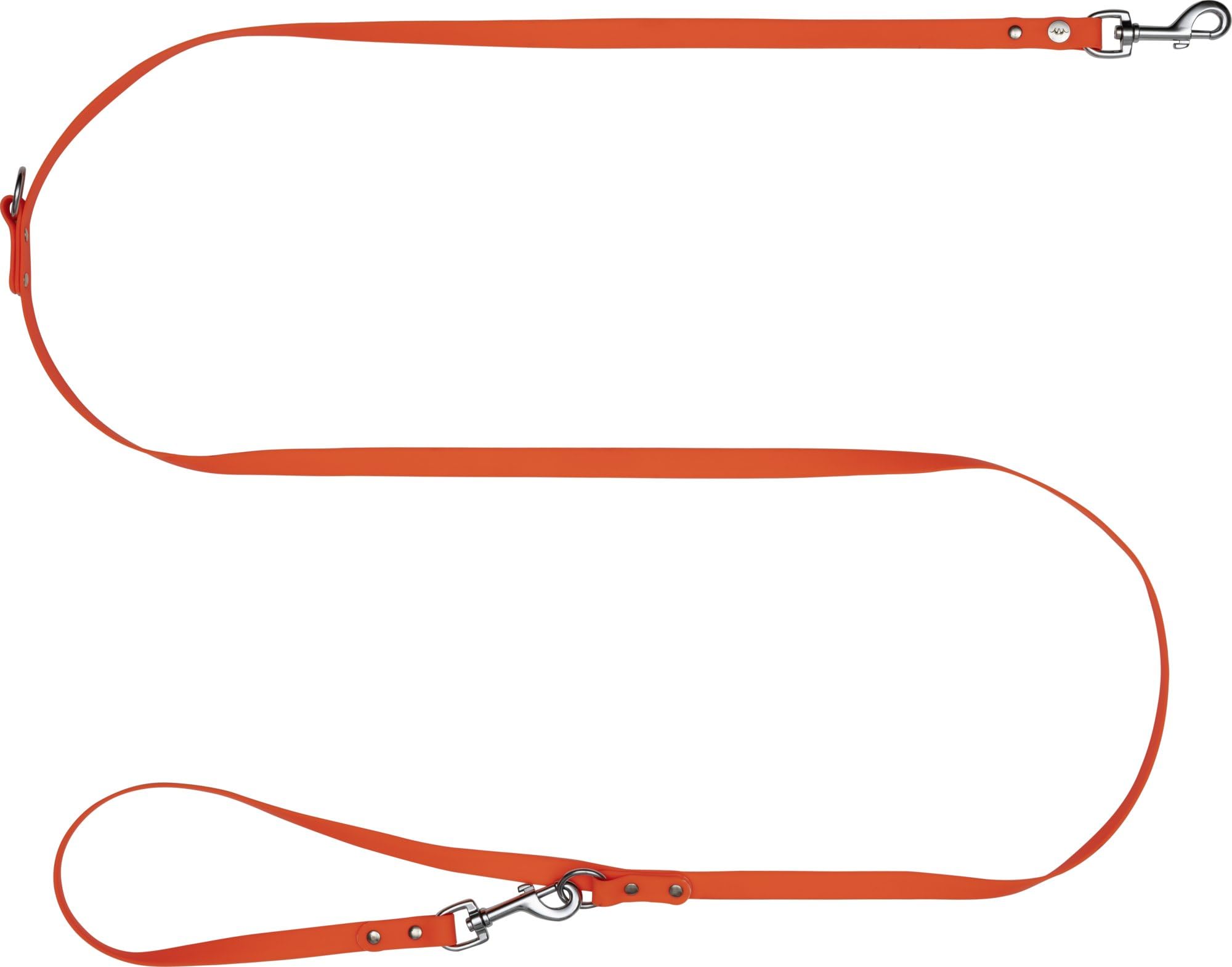 Blaser – Hundeleine Professional | robuste PU-Hundeleine | hygienisch & mit drehbarem Wirbelkarabiner | Orange | 2,5 m Länge & pflegeleichtes PU-Material | Aus orangefarbenem PU-Material welches antibakteriell und schimmelfrei ist. Länge: 2,5 m, Breite: 2
