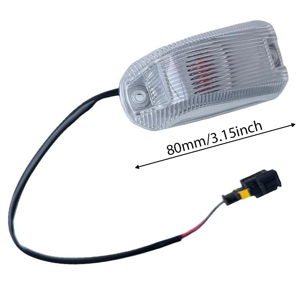 Riloer Front Roof Marker Light, 1 PC Rooftop Cab Clearance Light 926-109, 68232473AC, 68232473AA Compatible with Dodge Ram ProMaster 1500 2500 3500 facelift 2014-2023