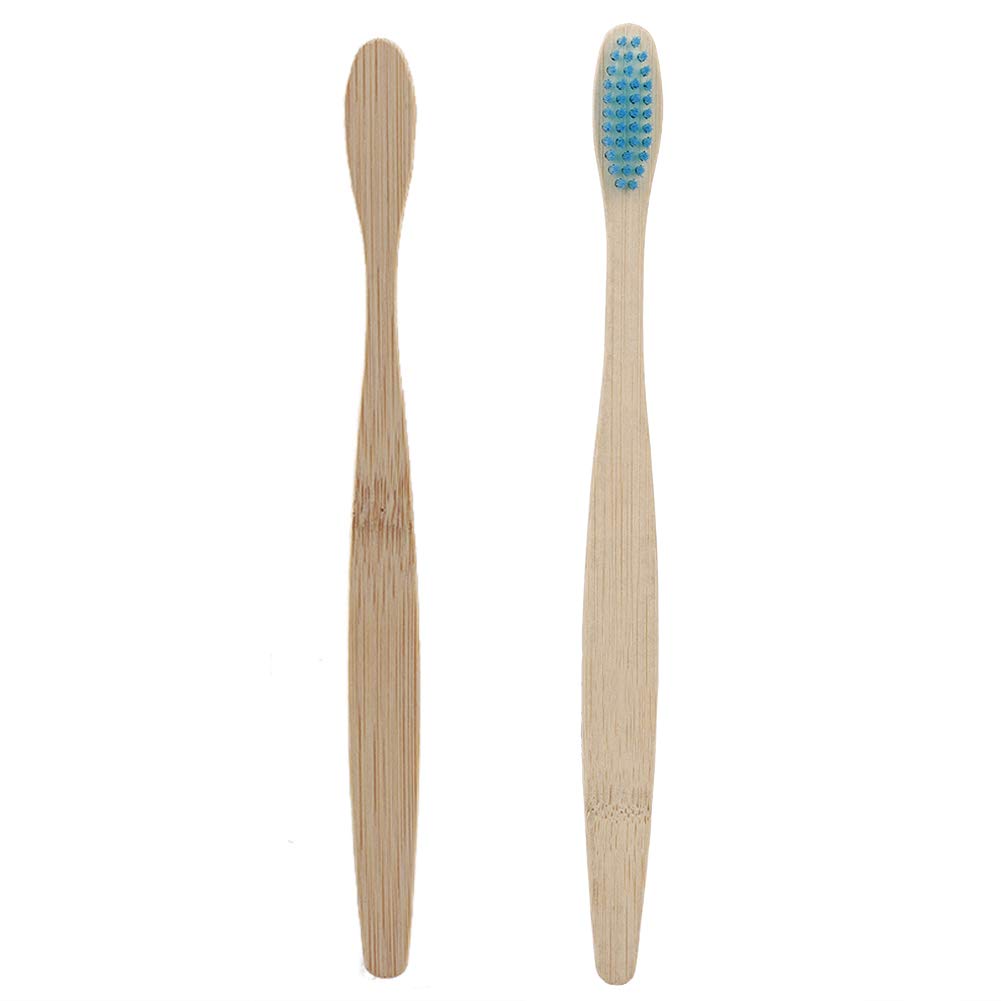 Dioche Soft Bamboo Toothbrush Comfortable Teeth Cleaning with Bamboo Charcoal Material for Mouth Health 5