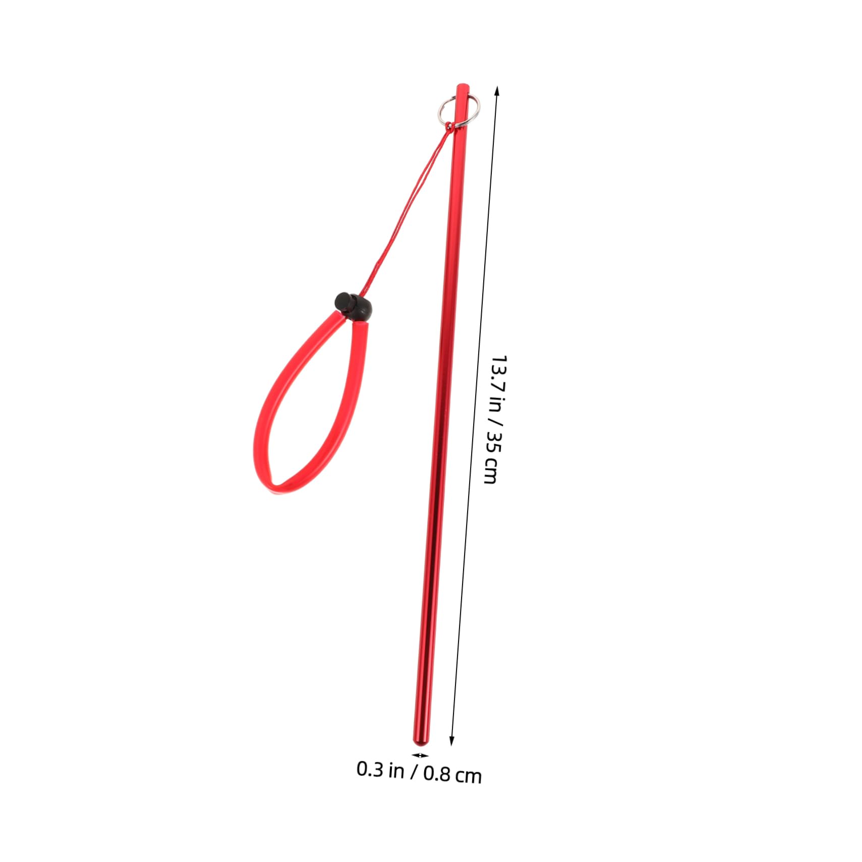 SUPVOX Diving Tools Set Scuba Diving Stick with Lanyard Aluminum Alloy Underwater Pointer for Safety