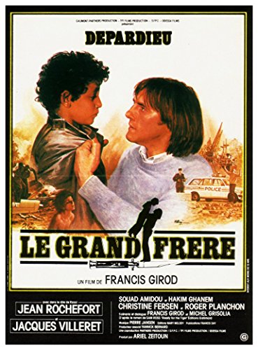 Affiche Le Grand Frère 1982 Depardieu cadeau idéal cinéphile