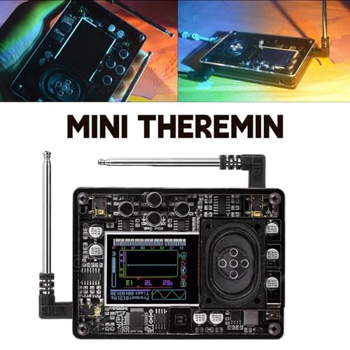 MINIE-Theremin, Typ-C-Schnittstelle, Mehrere Einstellbare Stimmen, Theremin-Vintage-Musikmodul, Geniales Elektronisches Instrument