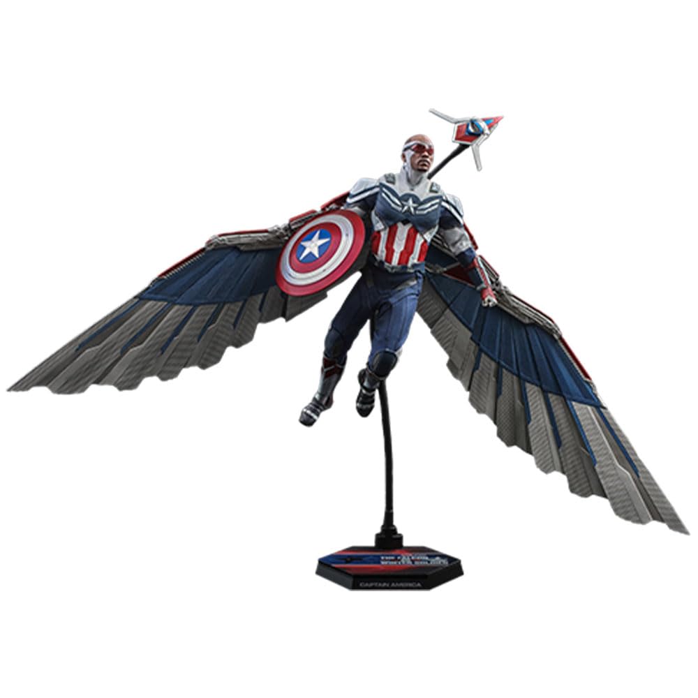 ホットトイズ　ファルコン　キャプテンアメリカ　hottoys テレビ・マスターピース】『ファルコン＆ウィンター・ソルジャー