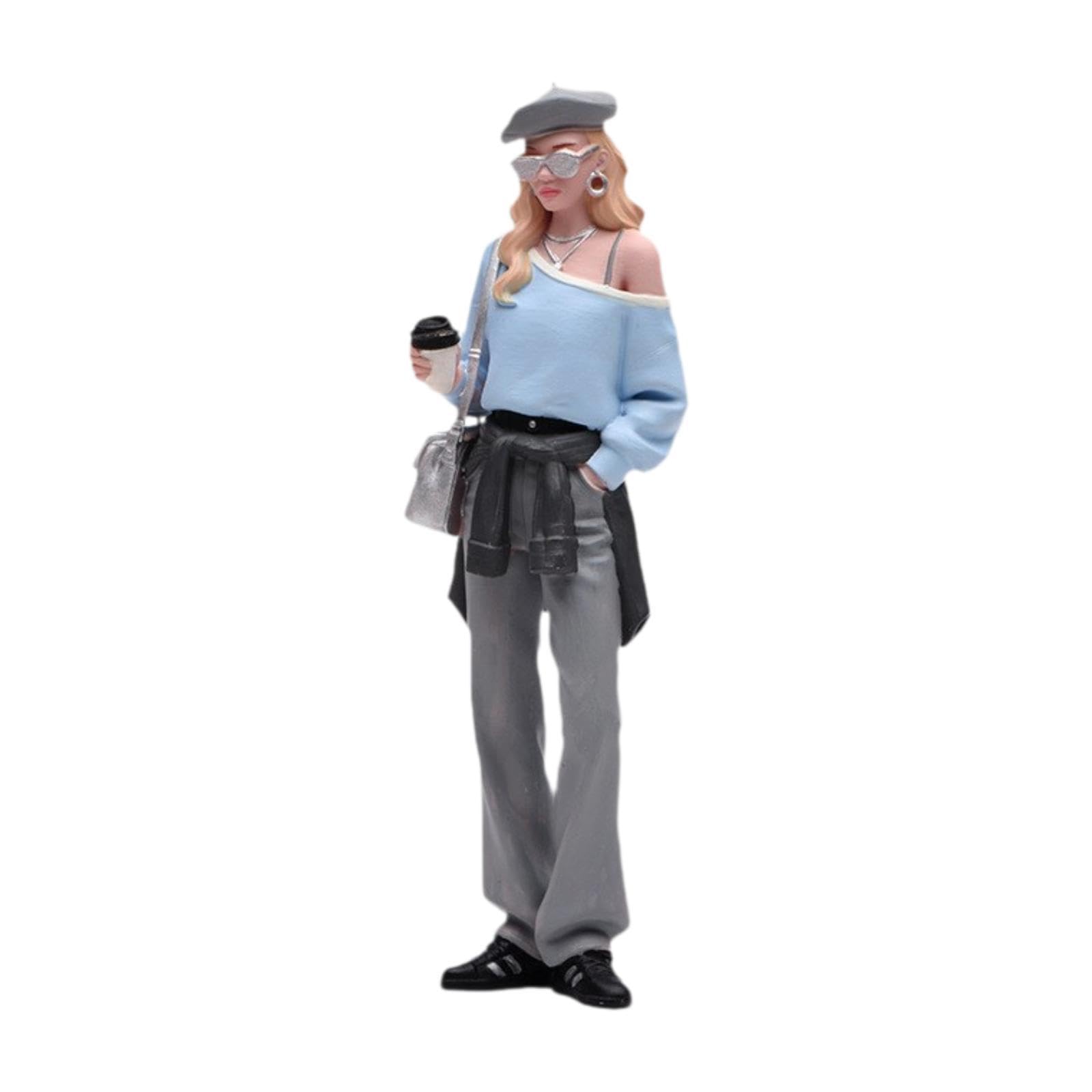 Figura 1/24 Chica Moda Milageto Accesorio Premium para Proyectos de Bricolaje y Colección