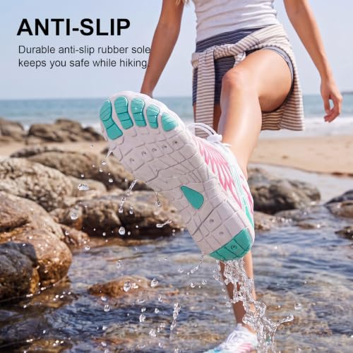 Image of Hike Barefoot Shoes Women Men Non-Slip Healthy Breathable Fashion Trail Running Womens Mens Wide Toe Zero Drop Water Shoe
