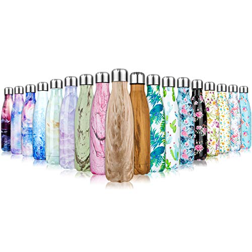 Bouteille Deau En Acier Inoxydable Isotherme Bouteille Réutilisable Thermos Gourde Sans Bpa Isolé à Double Paroi Gourde Isotherme 5007501000ml