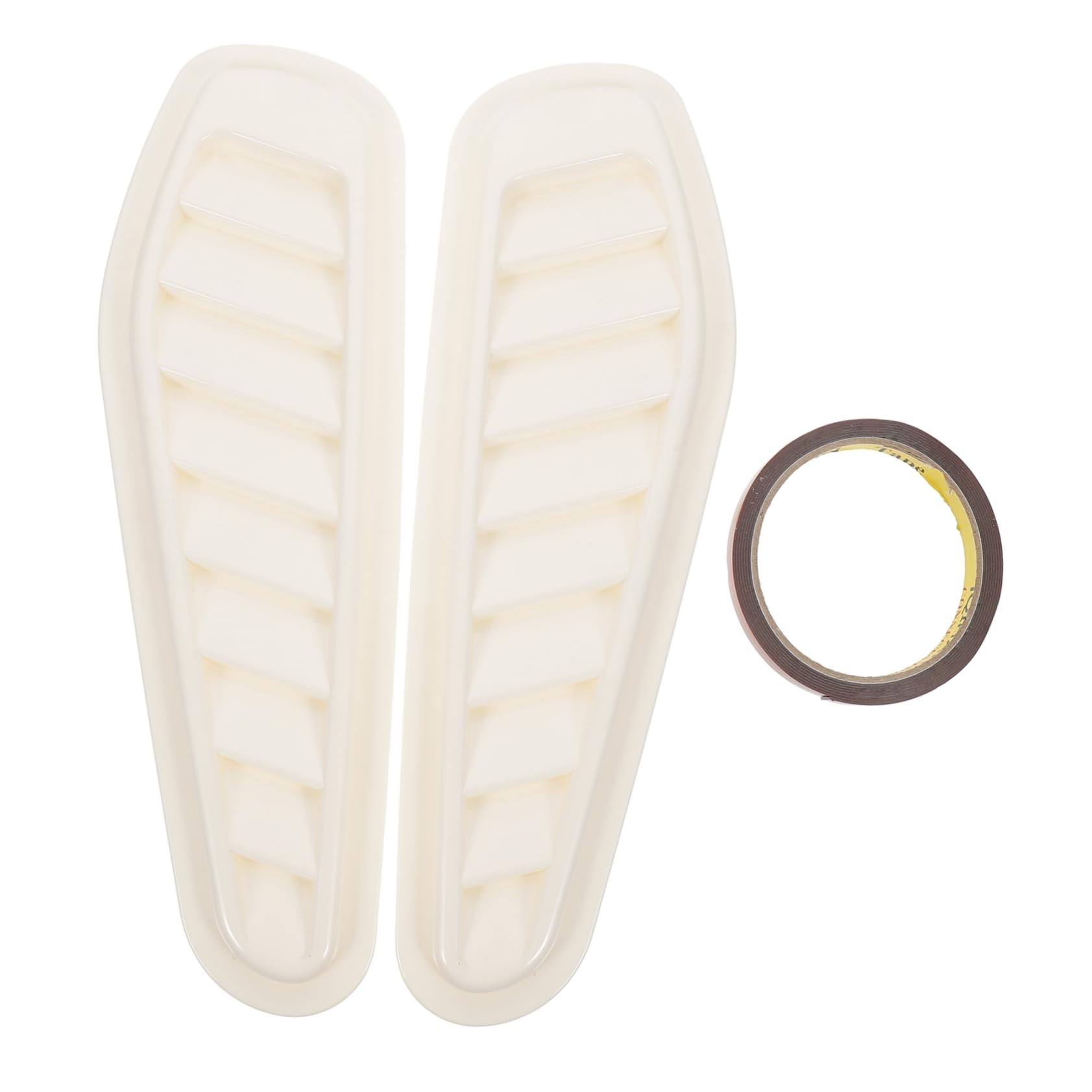 ABOOFAN Car Hood Air Vent Cover Air Flow Intake Vent Elegant Decor Easy to Apply