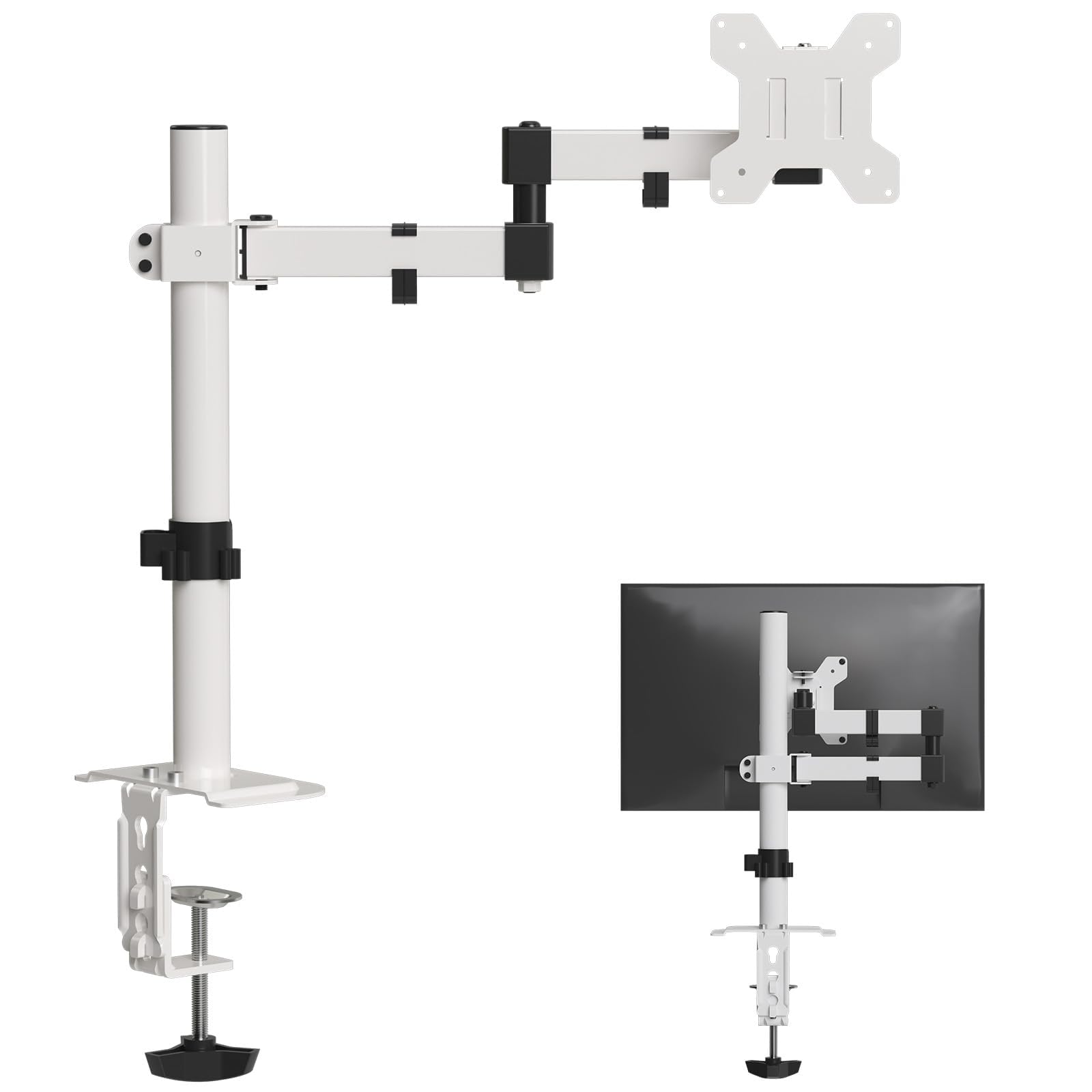 Amazon.co.jp: Bracwiser PCモニターアーム 液晶ディスプレイアーム