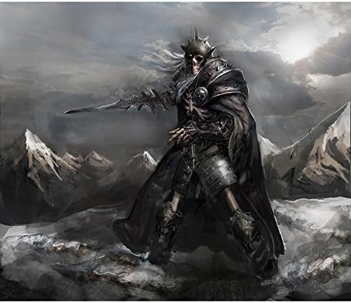 Pitaara Box Knight Warrior | Canvas Painting for Bedroom & Living Room | Engineered Wood Frame | 14 x 12 inch (36 x 30 cms)