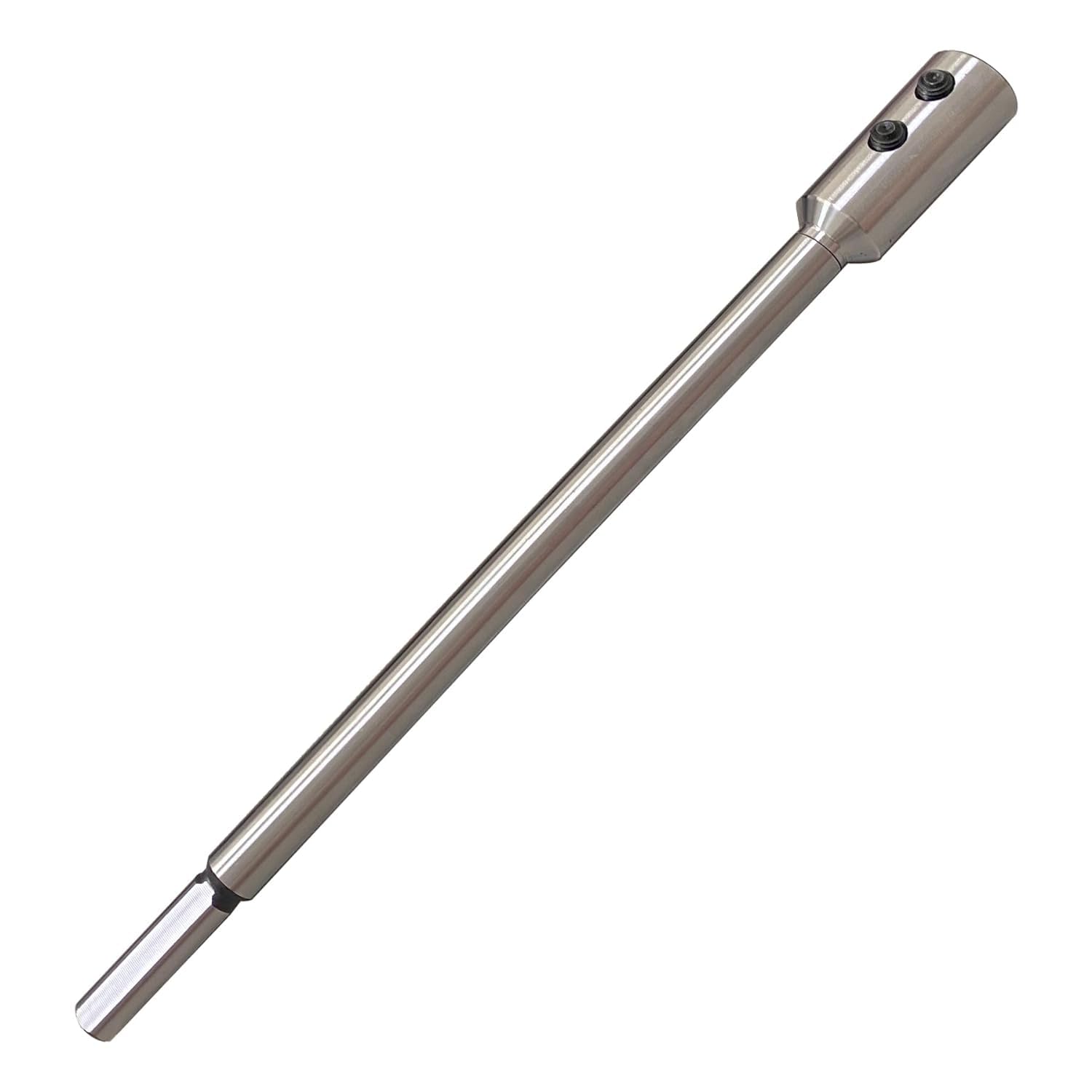 10" Alloy Steel Forstner Bit Extension for 3/8" Forstner Bits for Wood Turners Furniture Carpentry and Construction