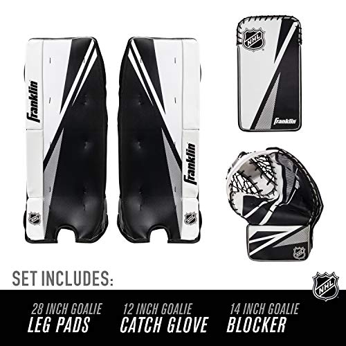 image for Franklin Sports Street Hockey Goalie Equipment Set - NHL Youth Street 