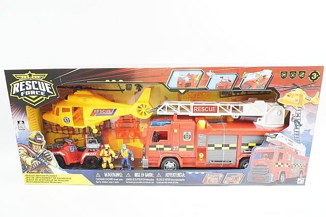レスキューとはしご車　2007TOMY UJIN レスキューとはしご車 2007TOMY UJIN