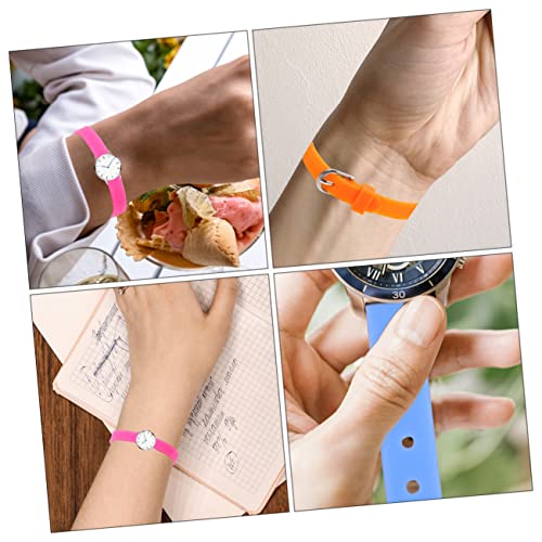 Toyvian Silicone Wristbands for Music Festivals Straps for Watch Bands Comfortable Party Bracelets4