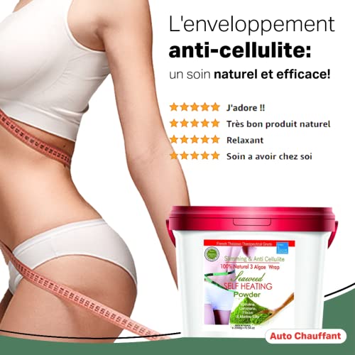 MEERESALGEN Selbsterwärmung Fango Detox, Körperpackungen: Moor, Algen ● by bleumarine Bretania 2000 g - Image 4