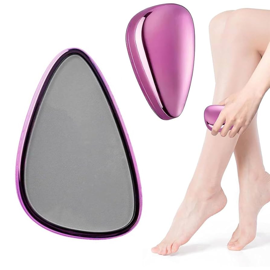 Amazon | 脱毛器 擦るだけ 無痛 小型 軽量 クリスタルヘア