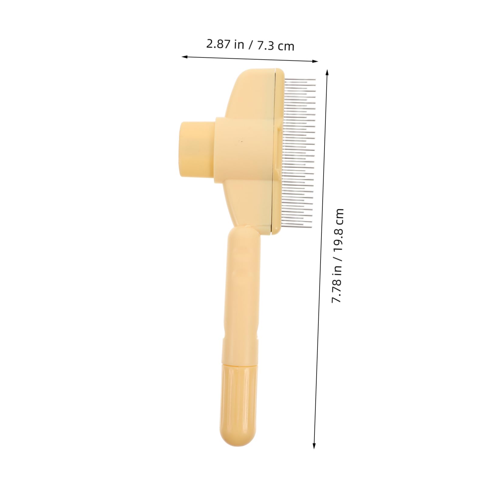 Abaodam Pet Hair Removal Brush Durable Dog Grooming Comb for Shedding Massaging Sturdy Construction Easy to Professional Results for Cats Dogs Multifunctional Design