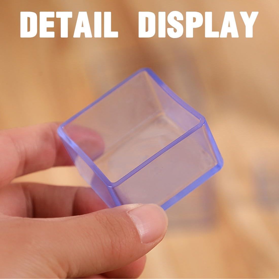 DPZO Lot De 16 Protections De Sol Pour Pieds De Chaise, Curseurs De Meubles Pour Sols En Bois Dur Silicone 18 25 Mm Dpzo 85401611