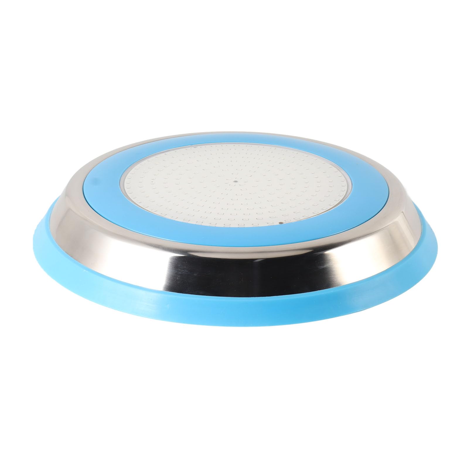 Yosoo Health Gear 18W RGB-LED-Schwimmbadleuchte, Edelstahl-Unterwasser-Pool-LED-Leuchte AC12V mit Fernbedienung, IP68-Wandmontage-Speicherfunktion für Pools, Springbrunnen, Teiche