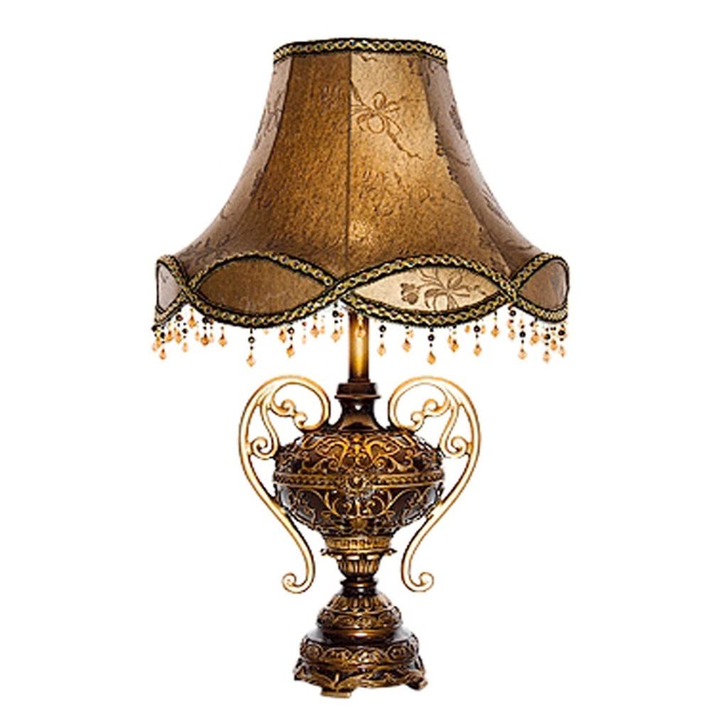 Lampa stołowa w stylu europejskim, sypialniana, nocna, księżniczka, pasterska, kreatywna, ślubna