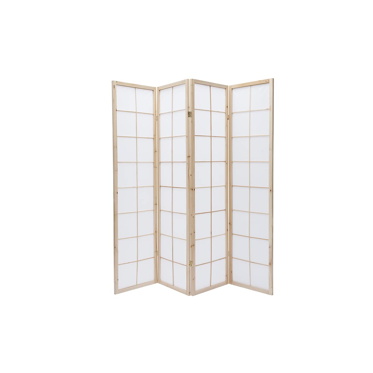 Miliboo Biombo japonés de Madera y Papel IKUYO