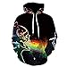 Produktbild SHUAIFA Women Men 3D Graphic Creative Skull Hoodie Novelty Long Sleeve Pullover Casual Sweatshirt Jackets with Pockets 1203. 5XL