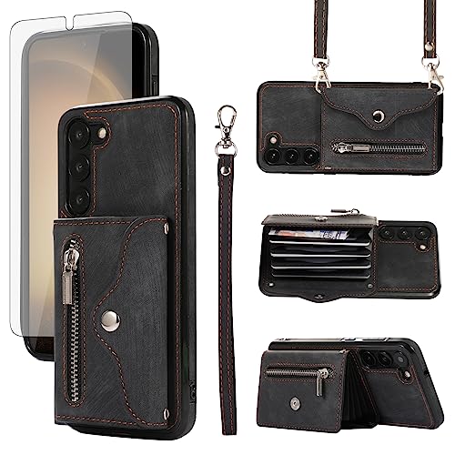 Coque Samsung S23 LLXKFQKB noire en silicone rigide