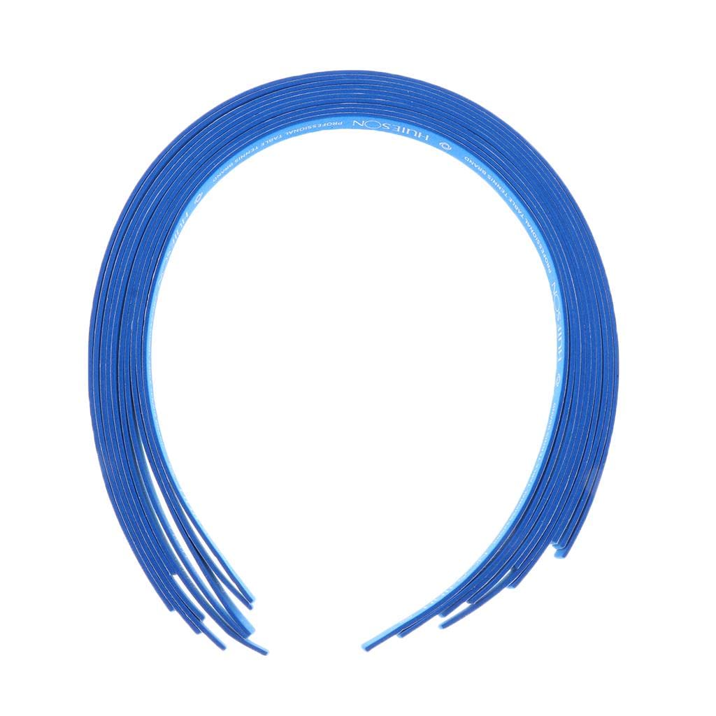 LOOM TREE® 10 Pieces Table Tennis Edge Tape Racket Side Sponge Protect Blue | Decorative | Vintage | Retro | Collector's Item-image-11