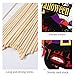 Large Photo Booth Props (35pcs) - Halloween Party Supplies with Creepy Costume Props & Sticks for Decorations - Black & Red Trick or Treat Décor