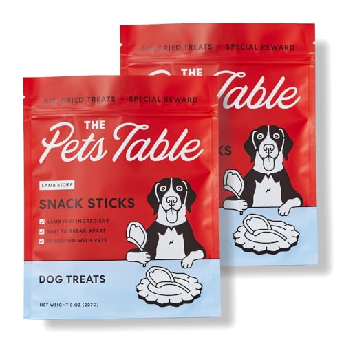 The Pets Table Lamb Limited Ingredient Diet Air-Dried Dog Treats,