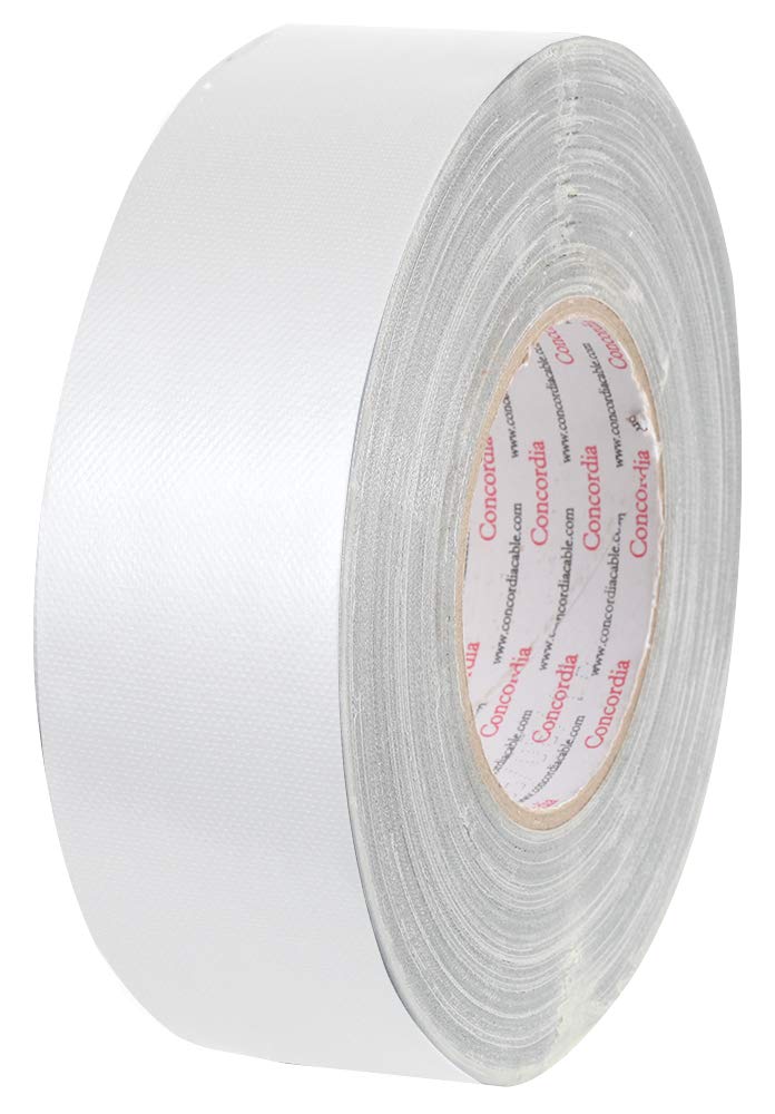 Pro Power AGTM50X50WHT Premium Waterproof Cloth Gaffer Tape, 50mm x 50m, White