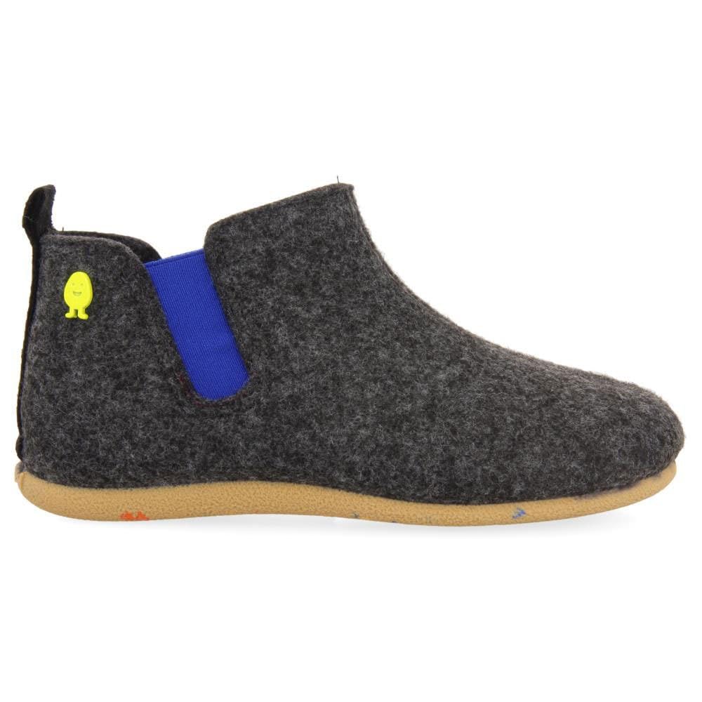 HOT POTATOES KITZECK, Slipper Men's, Gris Oscur