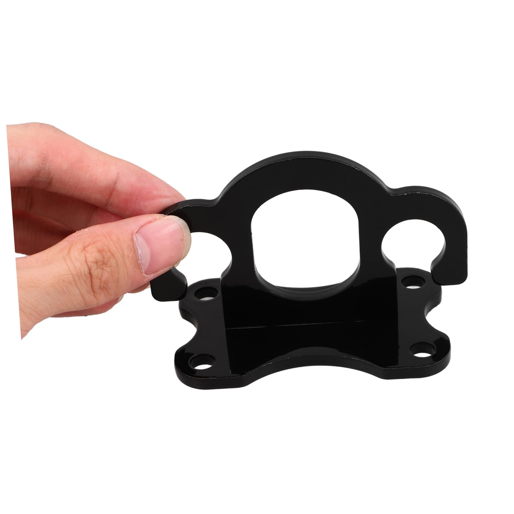 SHERCHPRY Ganchos de Pared para Ejercicios y Bandas de Resistencia, Hierro Negro, 3 Piezas, Fácil Instalación, Soporte Firme para Gimnasio en Casa