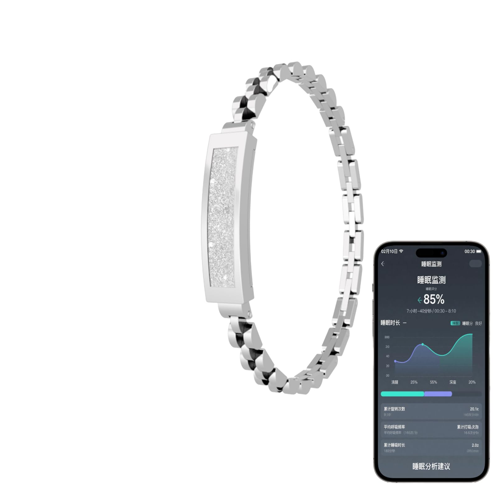 PUSOKEI Banda de Rastreador de Fitness de Brazalete Inteligente, Actividad de Rastreadores de Fitness y Acondicionamiento de Ejercicios, Bluetooth 5.1 Smart Health Bracelet para Hombres,