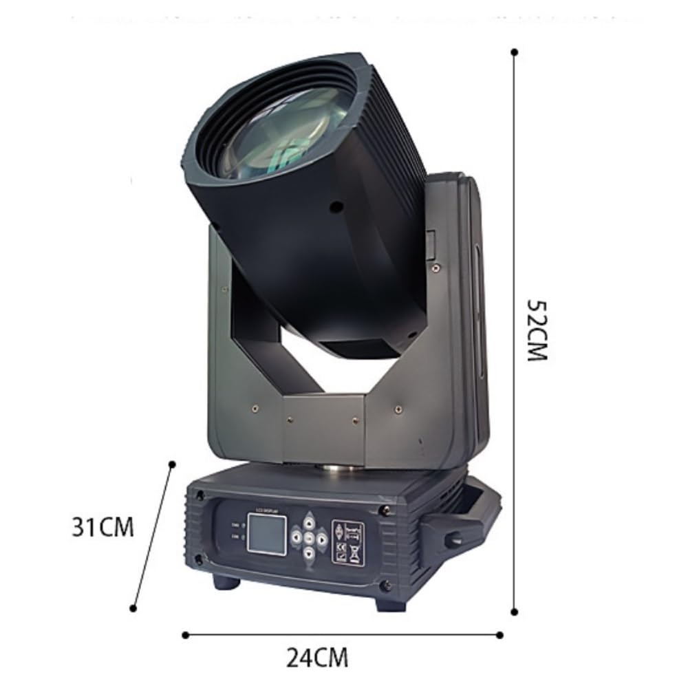 Faisceau lumineux à tête mobile 295W, lampe de scène rotative RVB