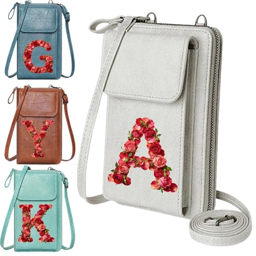 Image of KUKOO Small Crossbody Bags for Women PU Leather Cell Phone Purse Wallet with Credit Card Slots