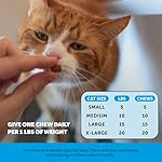 Pet Honesty Cat Skin & Coat Health Crunchy & Creamy Chews - Omegas, Vitamin C + E, Biotin Supplement, Soothes Skin and Promotes Shiny Coat, Cat Supplements & Vitamins - Chicken (30-Day Supply) - Image 5