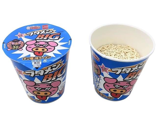 Amazon.co.jp: 【販路限定品】エースコック ブタメンBIG タン塩味