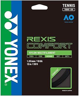 YONEX Rexis Comfort Tennis String Black