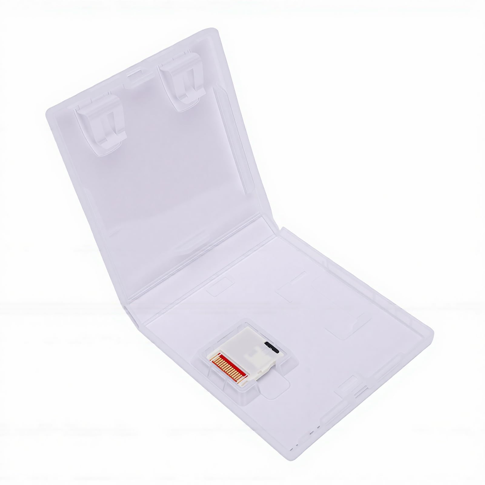 Annadue Scheda Flash per Videogiochi per Console di Gioco 2DS 3DS, Scheda di Memoria Flash Personalizzabile con Memoria Integrata da 64 GB, Cartuccia di Gioco per Giochi (WHITE)