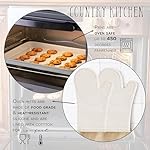 Country Kitchen Nonstick Stackable Bakeware Set - Durable, Easy Release Baking Set, Cream, 13 Pcs - Image 5