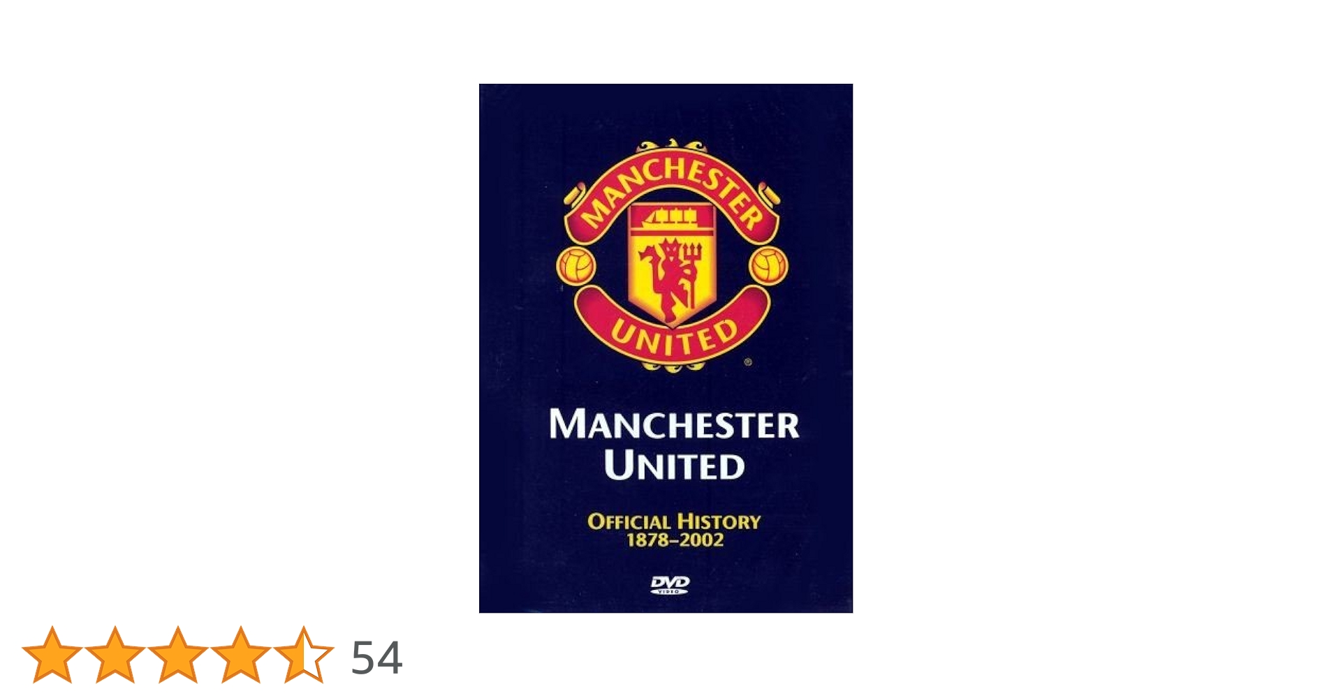 Manchester United: Official History - 1878-2002 [DVD