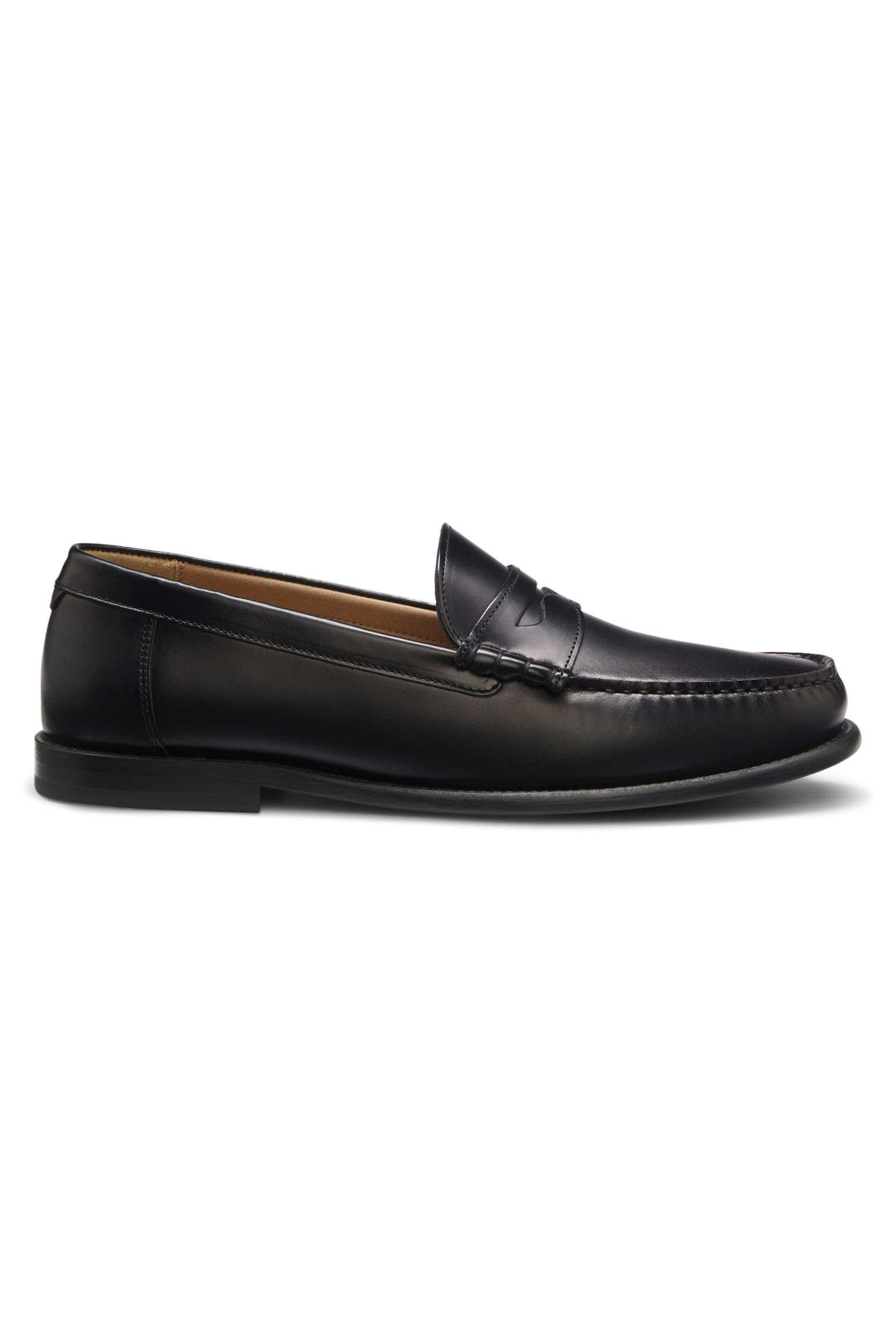 BOSS Herren Tevan Mocc Loafer aus Leder mit Pennyloafer-Bündchen Größe