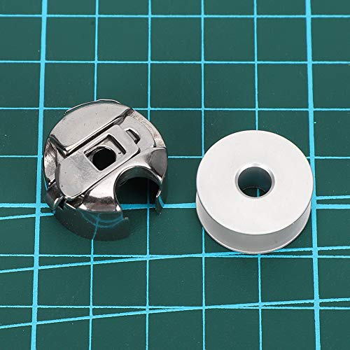Kit de pies prensatelas para máquina de coser con estuche en acero inoxidable miniatura 7