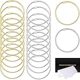 20 Pcs Snake Charm Bracelet Chain Stainless Steel Elastic Bangle Bracelets Chain Adjustable Friendship Snake...