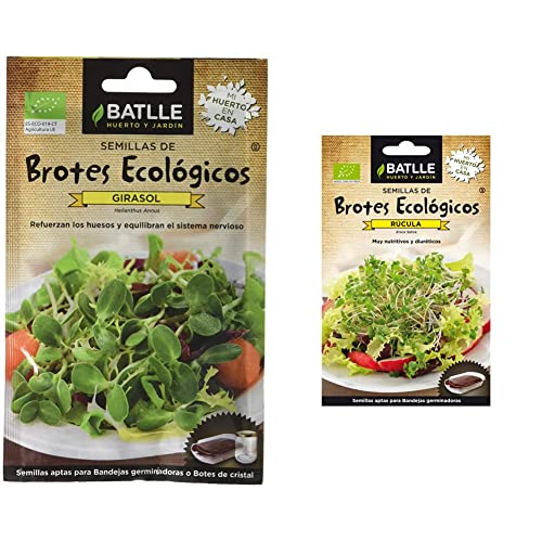 BROTES GIRASOL - ECO & BROTES RUCULA - ECO