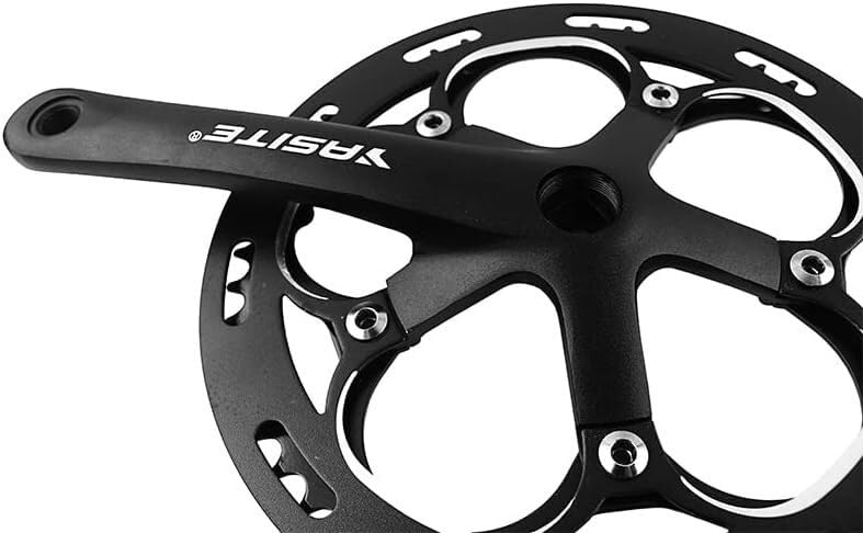 Pédalier Vélo Route Pliable - Manivelles Et Plateau Type Disque