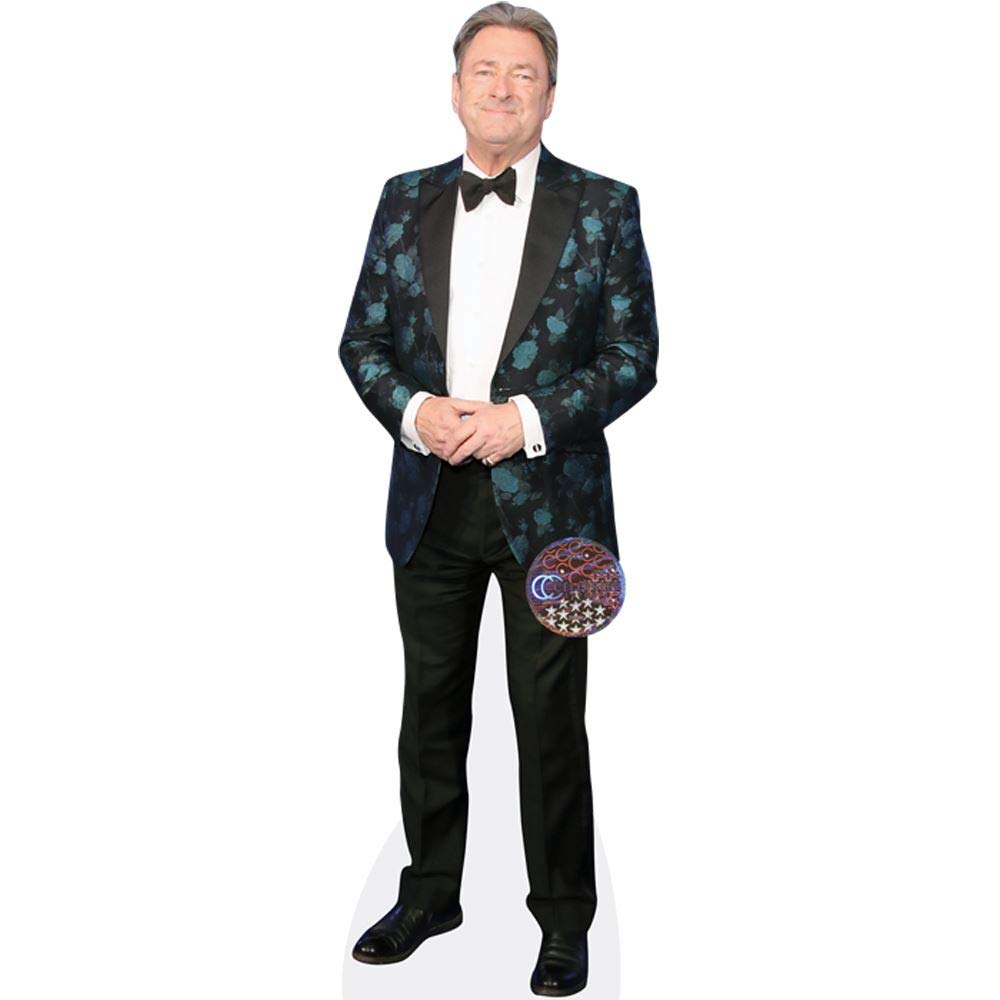 Celebrity Cutouts Mini Size Cutout Alan Titchmarsh (Floral Blazer)