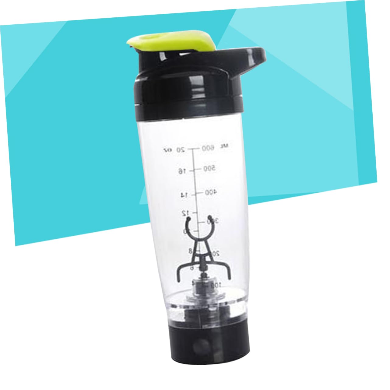 Amosfun Bicchiere Shaker Elettrico Mixer Portatile Per Proteine Con Miscelazione Automatica Batteria e Facile Da Per Fitness e Smoothie