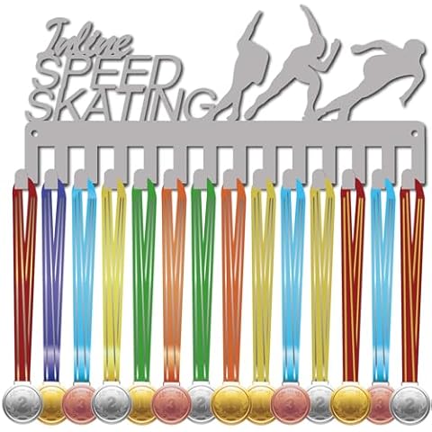 CREATCABIN Speed Skating Medal Holder Rack Cover